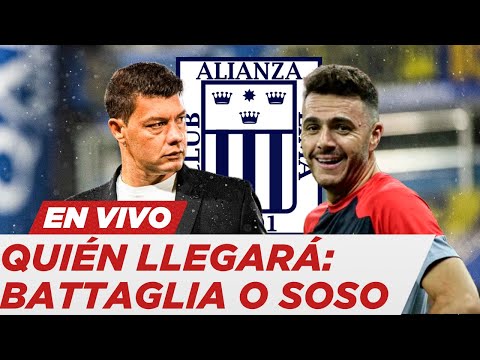 ALIANZA LIMA: ¿QUIÉN SERÁ EL PRÓXIMO DT: SEBASTIÁN BATTAGLIA O MARIANO SOSO? - PASE  A LAS REDES