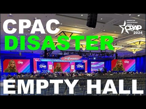 WOW Lara Trump Ben Carson empty hall CPAC Epic Fail - BREAKING NEWS