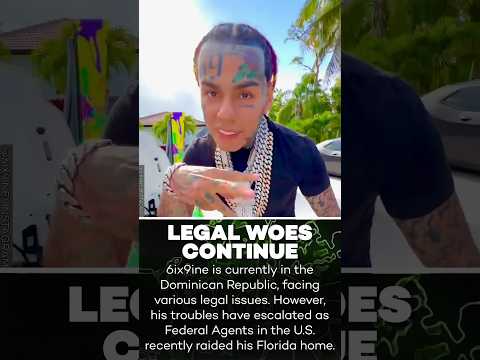 6IX9INE’s Florida Home Raided By IRS Agents, Luxury Cars Seized!