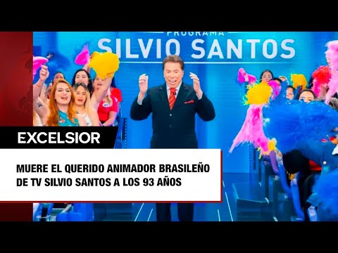 Muere el querido animador brasileño de TV Silvio Santos a los 93 años