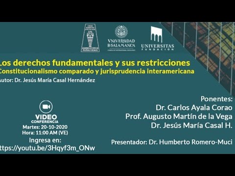 Los derechos fundamentales y sus restricciones. Constitucionalismo comparado y jurisprudencia intera