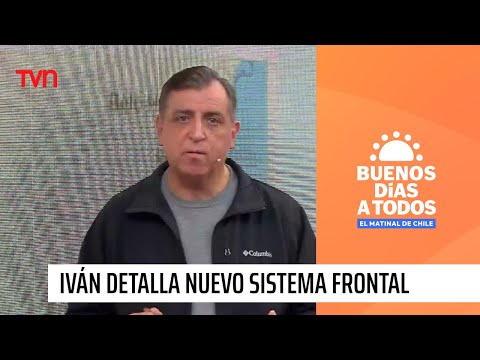 Iván Torres detalla el nuevo sistema frontal en zona centro: Lluvias intensas en pocas horas