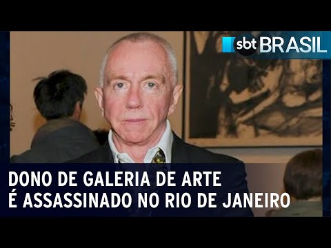 Dono de galeria de arte em Nova York é assassinado no Rio de Janeiro | SBT Brasil (16/01/24)