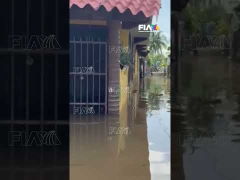 Los pueblos quedan inundados por el desbordamiento de la Laguna de Tres Palos