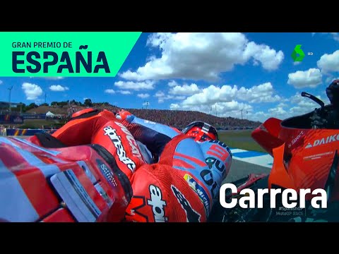 El duelo entre Marc Márquez y Pecco Bagnaia por la victoria en el GP de España de Jerez | MotoGP