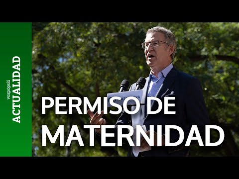 Feijóo asegura que aumentará el permiso de maternidad y paternidad