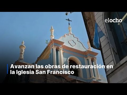 AVANZAN LAS OBREAS DE RESTAURACIÓN EN LA IGLESIA SAN FRANCISCO