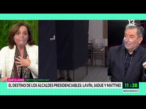 Pamela Jiles evita hablar de Pablo Malte?s. Bienvenidos, Canal 13.