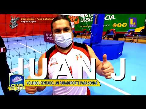#ChapaTusTabas Voleibol sentado: Un paradeporte para soñar?