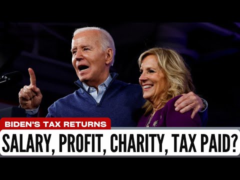 Biden and his wife report $620,000 income in 2023 tax returns