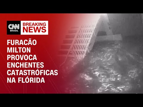 Furacão Milton provoca enchentes catastróficas na Flórida | CNN NOVO DIA