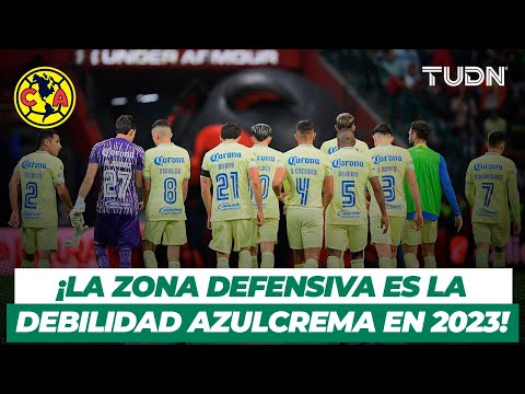 El MAYOR PROBLEMA de América, la defensa... ¿Se extraña a Bruno Valdez? | TUDN