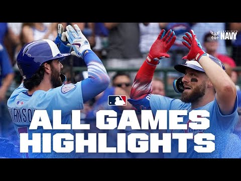 Highlights from ALL games on 7/4 (Cubs hit 8 HOMERS, Cal Raleigh sets career high, and MORE)!