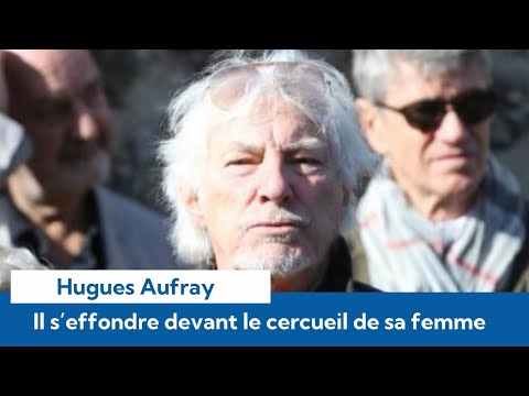 Obsèques Hélène Faure : Hugues Aufray s’effondre devant le cercueil, soutenu par sa maîtresse Muriel