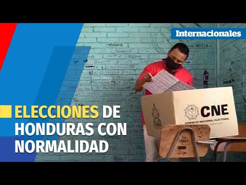 Elecciones en Honduras transcurren con normalidad pese a retrasos en apertura de centros