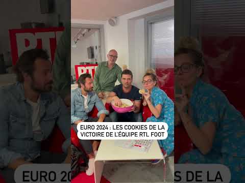 Euro 2024 : Les cookies de la victoire de l'équipe RTL Foot !