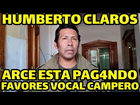 HUMBERTO CLAROS ESTAN PLANEANDO VIGILIA TSE SOLO PARA APARENTAR Y APROPIARSE DE SIGLAS MAS-IPSP