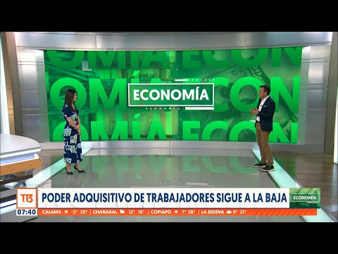 Poder adquisitivo de chilenos a la baja: salarios reales bajan 2,6%