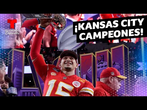 Kansas City Chiefs conquistan el Super Bowl LVIII y hacen historia | Telemundo Deportes