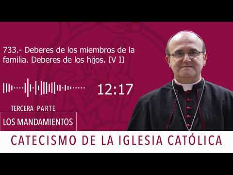 Catecismo 2219-2220. Deberes de los miembros de la familia. Deberes de los hijos IV