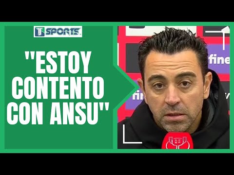 Las ALABANZAS de Xavi para Ansu Fati tras la VICTORIA del FC Barcelona en la Copa del Rey