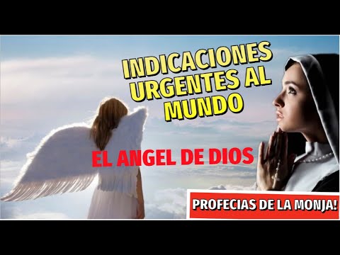 !!Urgente Mensaje de ANGEL a MONJA¡ Que los Niños Oren por la PAZ para que DIOS Escuche