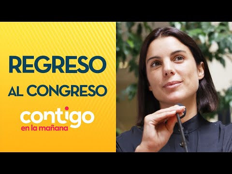 El COMPLICADO regreso de Maite Orsini al Congreso - Contigo en La Mañana