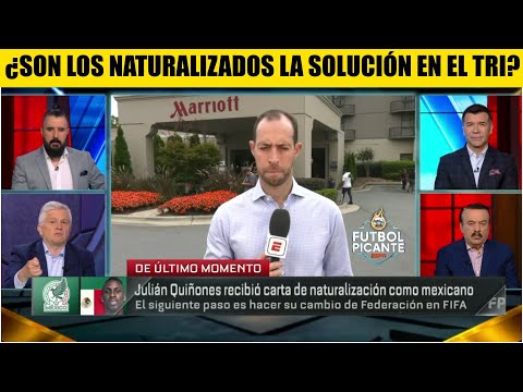 Julián Quiñones YA ES MEXICANO, solo falta que lo llame Lozano. Huerta vs Lozano | Futbol Picante
