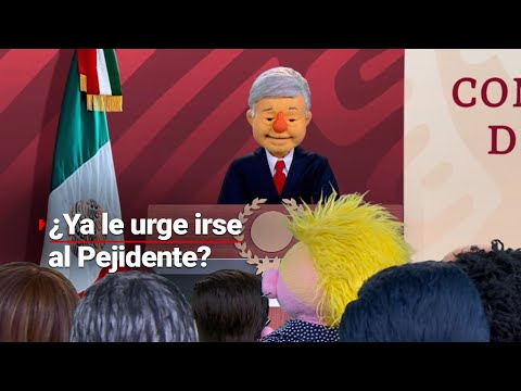 #LosPeluches | El Pejidente ya quiere irse y da puros pretextos para batear preguntas en La Mañanera