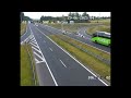 Poduszki ratuj ycie na autostradzie A1 przy wle Kutno Pnoc