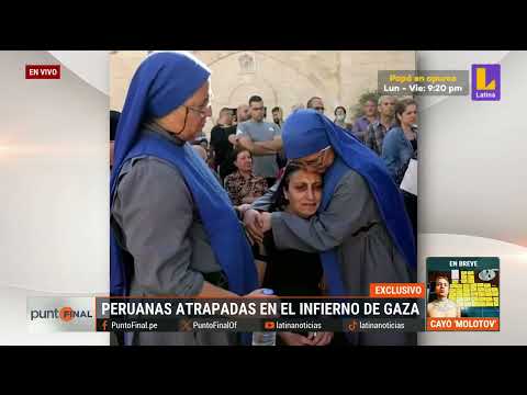 Peruanos buscan desesperadamente escapar de Gaza