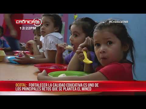 MINED presentó Plan de Educación 2020 en Ocotal - Nicaragua