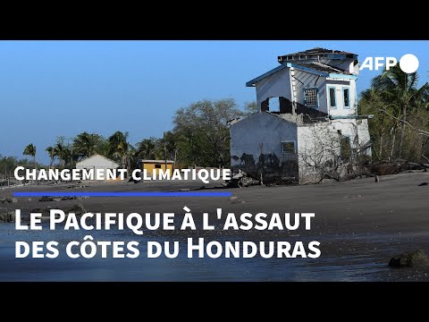 Changement climatique: le Pacifique à l'assaut des côtes au Honduras | AFP