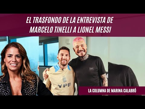El trasfondo de la entrevista de Marcelo Tinelli a Lionel Messi: la columna de Marina Calabró