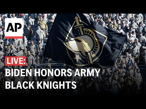 LIVE: Biden presents Commander-in-Chief's Trophy to Army Black Knights