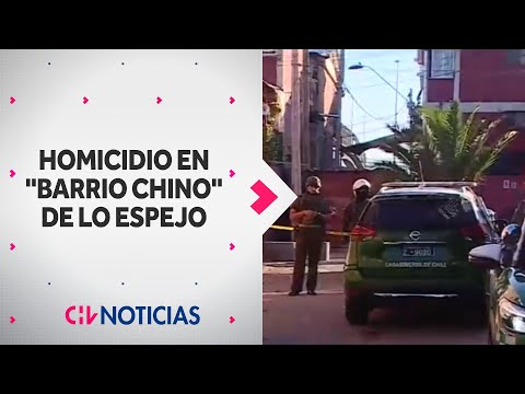 ENCUENTRAN UN HOMBRE MUERTO en plaza del “Barrio Chino” de Lo Espejo - CHV Noticias