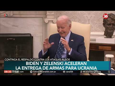 MEDIO ORIENTE | Biden y Zelenski aceleran la entrega de armas para Ucrania