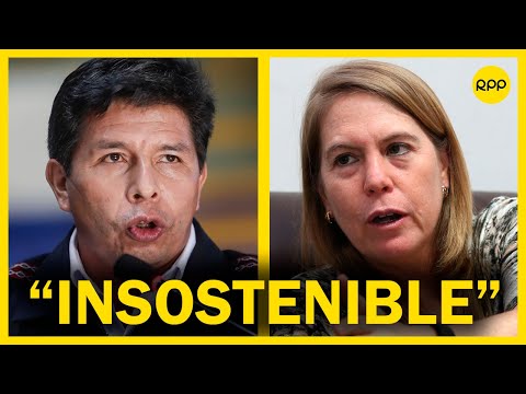 Elena Conterno: La permanencia del presidente Pedro Castillo es insostenible #ResumenADN