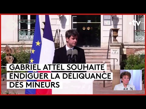 Violences des mineurs : Attal présente un plan d’autorité - Patrick Cohen - C à vous - 17/04/2024