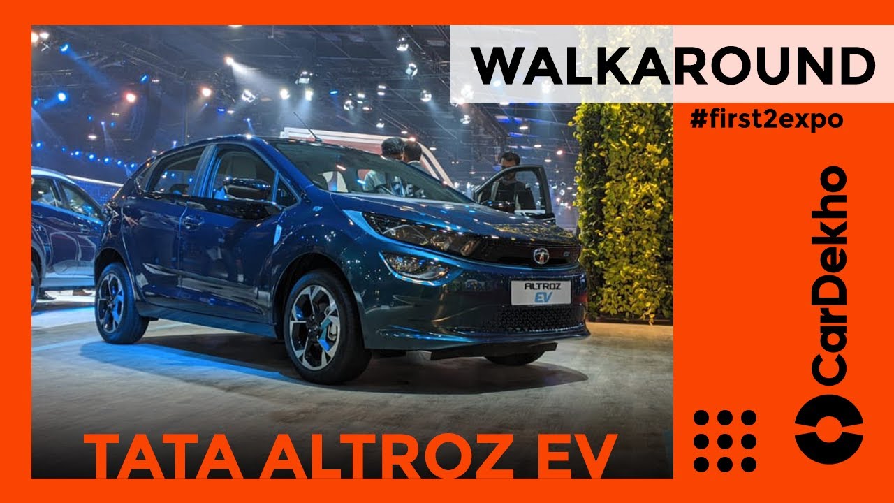 Tata Altroz EV Walkaround Review | Electric Car Ke Saath Electric Value Bhi? | CarDekho.com