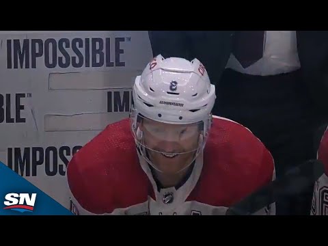 Canadiens Mike Matheson Intercepts Pass & Goes End-To-End For Goal