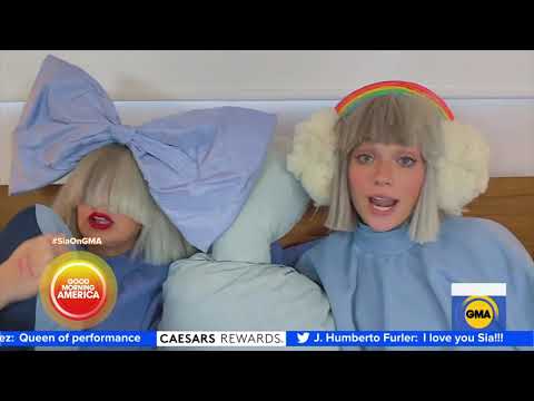 Sia performs her song, ‘Together,’ featuring Maddie Ziegler