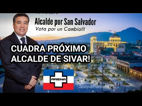 PORTILLO CUADRA ANUNCIA SU CANDIDTURA PARA ALCALDE DE SAN SALVADOR!