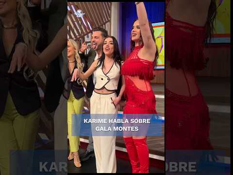 Karime Pindter admite que Gala Montes es una una fuente de inspiración #Shorts