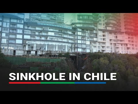 Residents live in fear as sinkhole threats to collapse building in Chile
