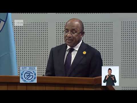 Presidente de Zanzíbar intervino en la Cumbre del G77 y China