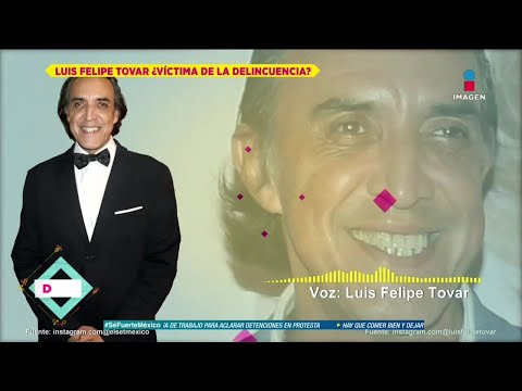 ¡Luis Felipe Tovar vuelve a ser víctima de la delincuencia! | De Primera Mano