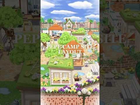 【ポケ森】シャンティ家具を使ったポルトガルの街並み🌳⛵️
