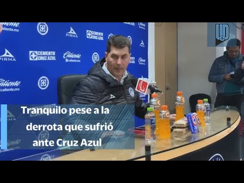 ? Ismael Rescalvo asegura que a pesar de la derrota, el accionar de su equipo lo deja tranquilo.