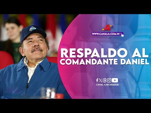 Nicaragüenses reafirman respaldo a la gestión del Presidente Comandante Daniel Ortega